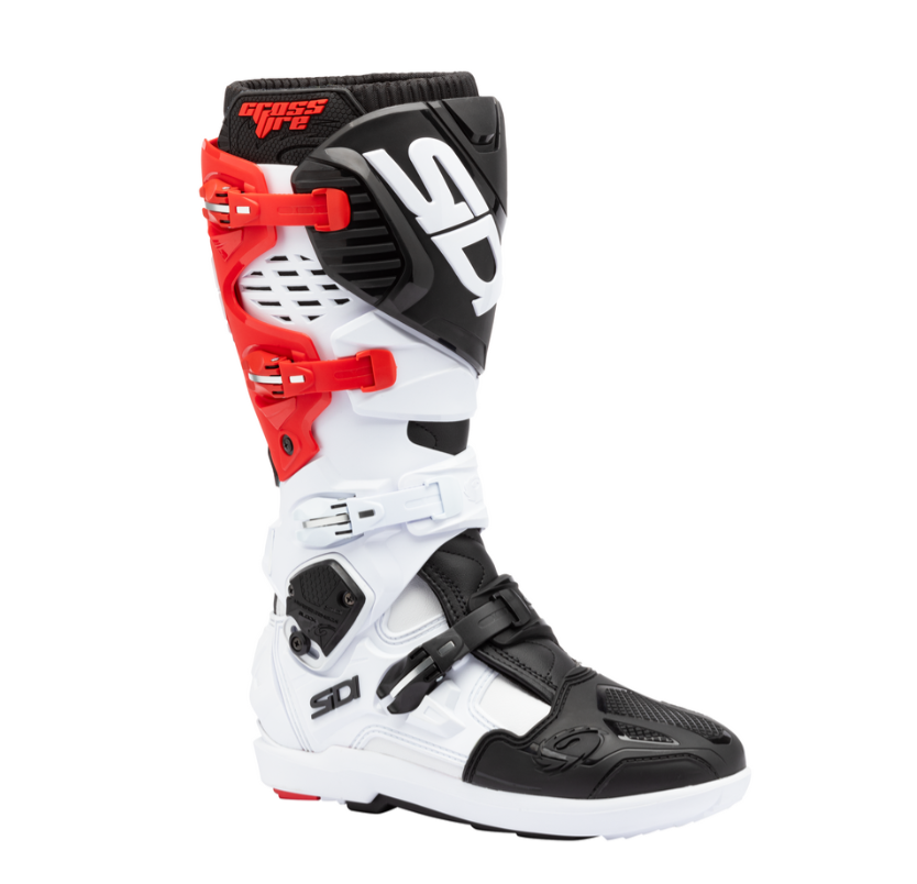 Мотокрос ботуши SIDI CROSSFIRE 3 SRS WHITE/BLACK/RED